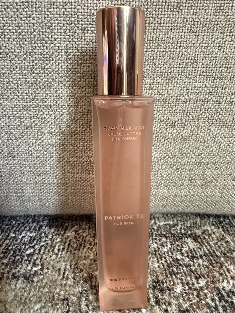 Patrick Ta Dewy Milk Mist in She's Thirsty — Pink Bottle